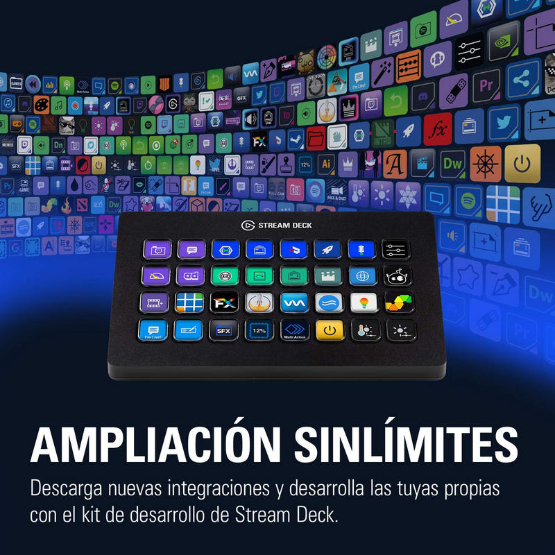 Elgato Stream Deck XL Advanced Streaming Controller 32-Key LCD