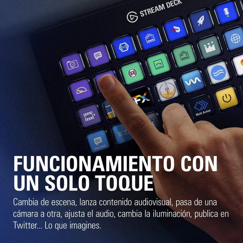 Elgato Stream Deck XL Advanced Streaming Controller 32-Key LCD