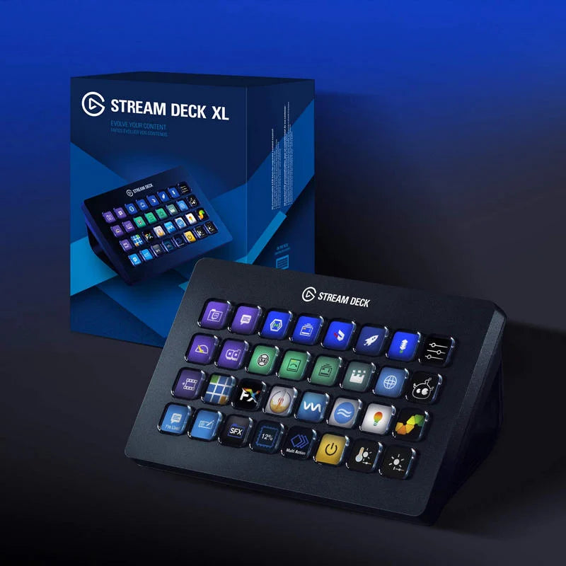 Elgato Stream Deck XL Advanced Streaming Controller 32-Key LCD