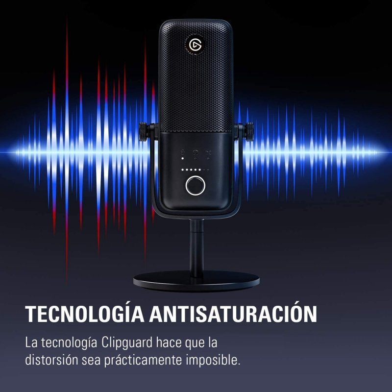 Elgato Wave:3 Microfone Condensador USB e Solução de Mixagem Digital