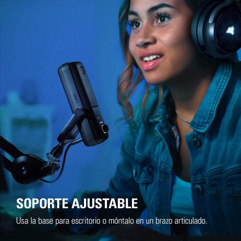 Elgato Wave:3 Microfone Condensador USB e Solução de Mixagem Digital