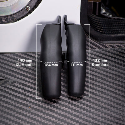 XL Grips for the Asetek Formula Steering Wheel