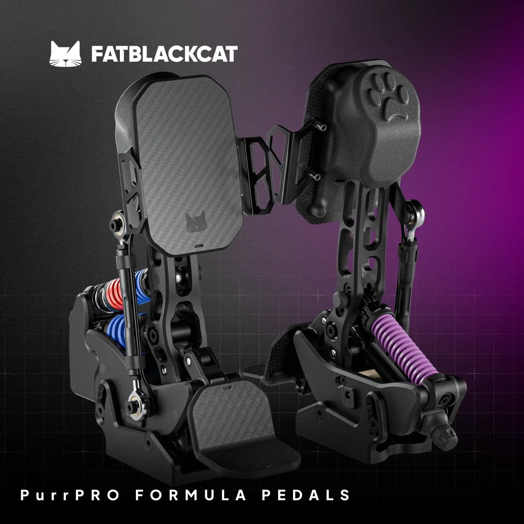 FatBlackCat PurrPRO Formula – Load Cell Pedals