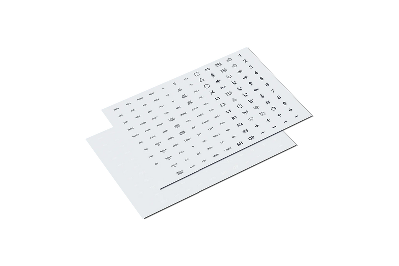 Fanatec Button Caps & Sticker Set