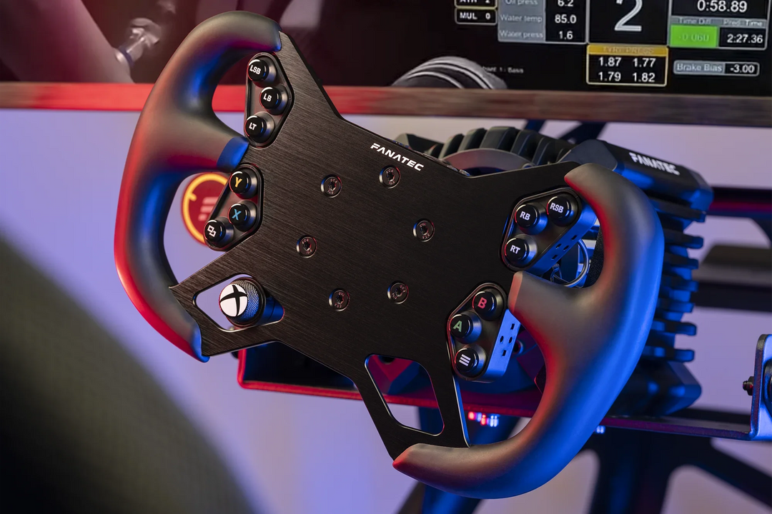 Fanatec GT3 Simracing Steering Wheel 318 mm | Precision and