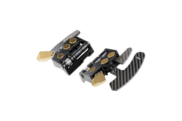 Fanatec Podium Advanced Paddle Module in gold CNC aluminium and carbon