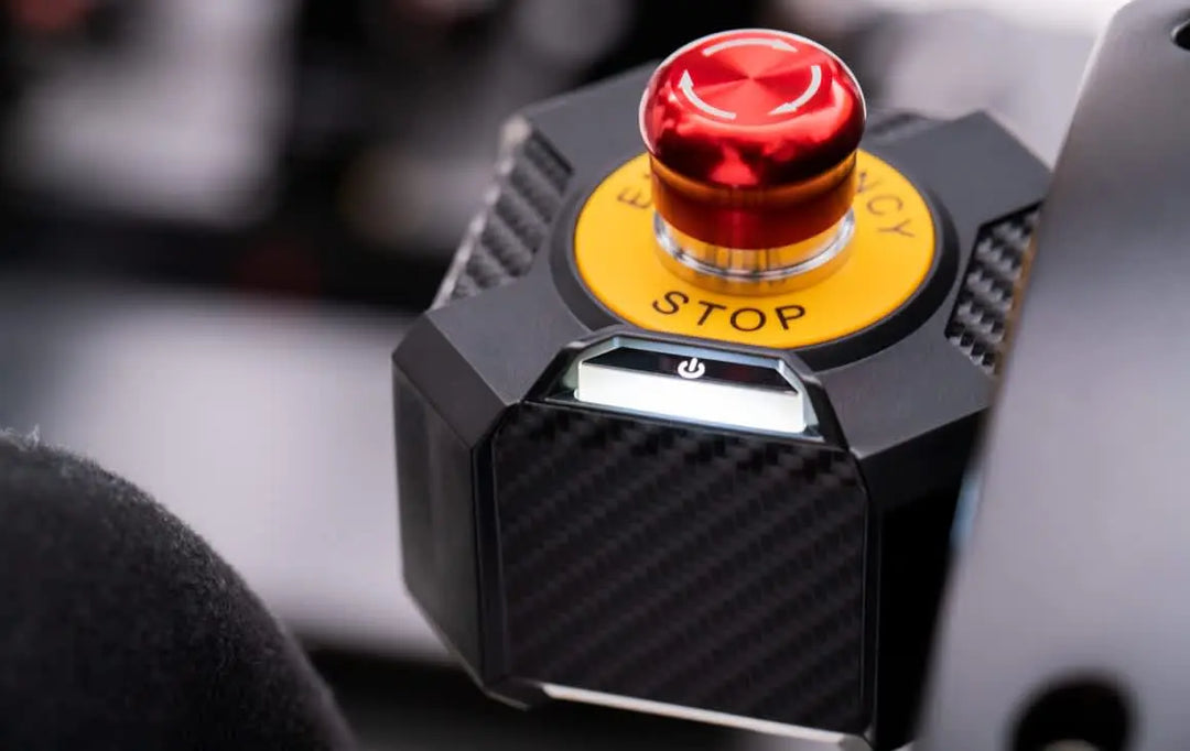 Fanatec Podium Kill Switch | E-Stop Direct Drive | Simufy Fanatec Podium Kill Switch | E-Stop Direct Drive | Simufy