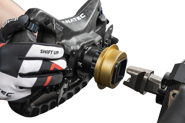 その他 Fanatec CS wheel+hub v2 + QR2 PRO CS Universal Hub V2 + QR2 Pro Wheel-side