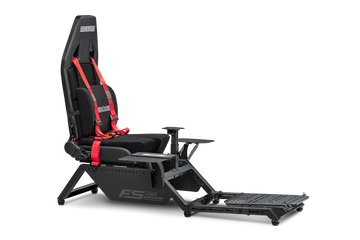 Next Level Racing Flight Simulator, cockpit dedicado de voo com assento e poste central