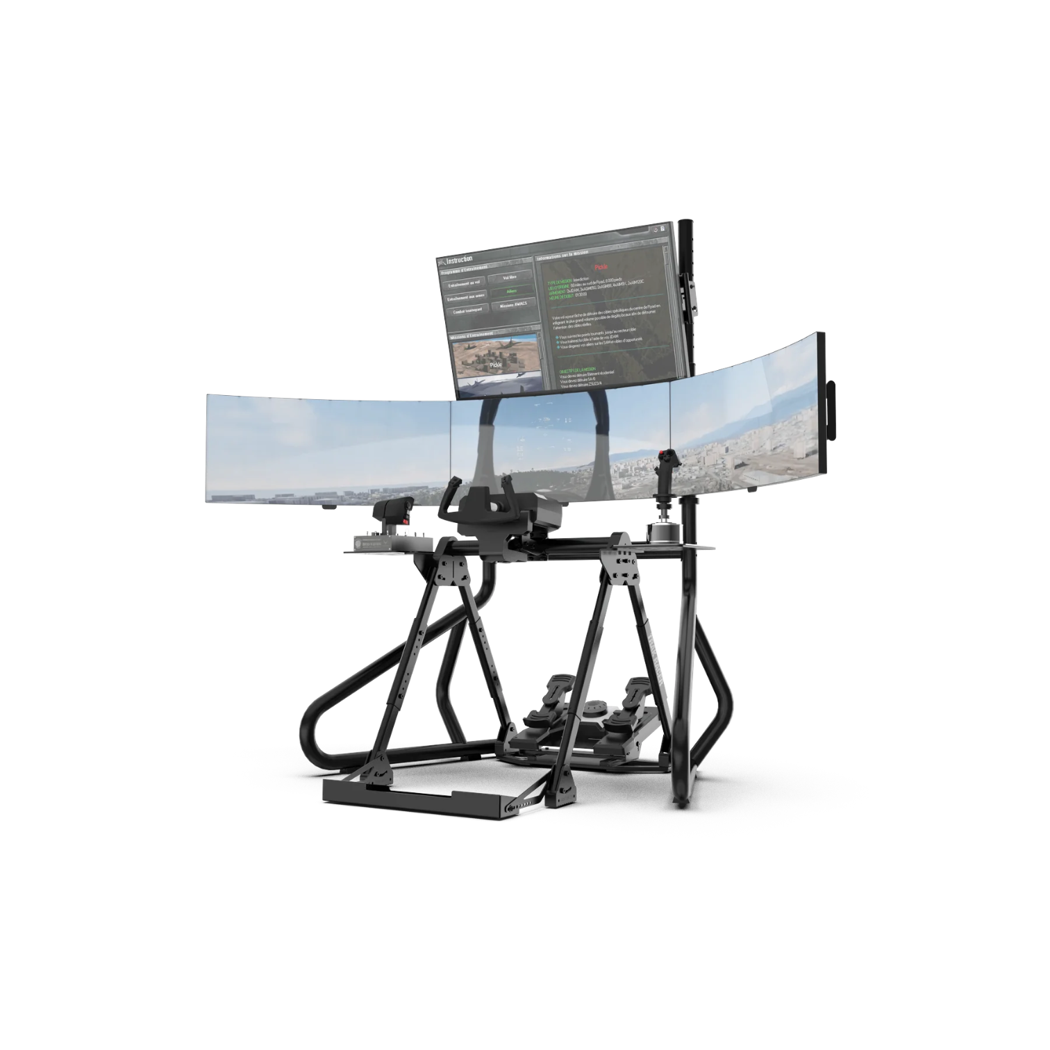 Trak Racer FS3 V2 Flight Stand | Simulador de Vuelo | Simufy