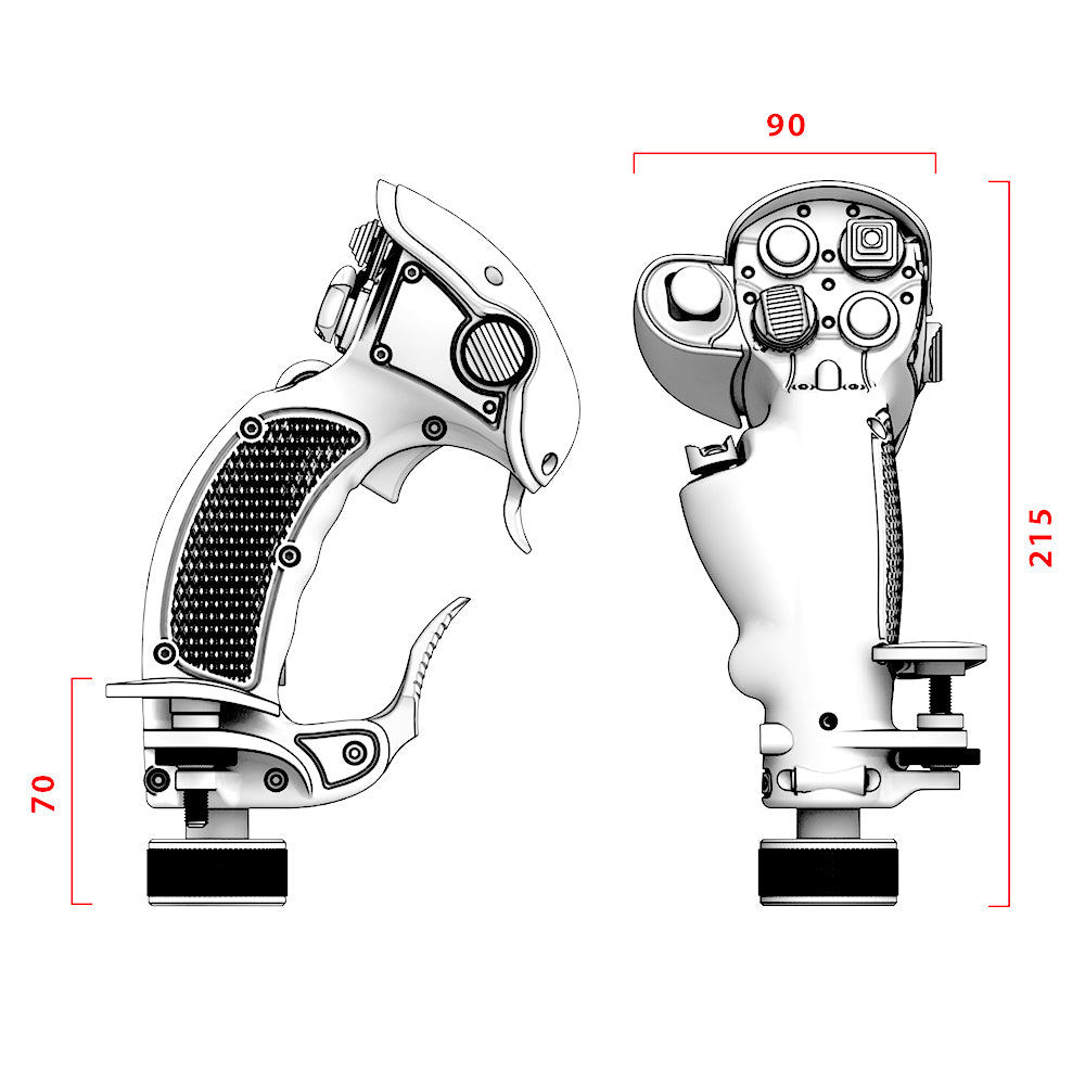 VIRPIL VPC Constellation ALPHA | Joystick Grip | Simufy