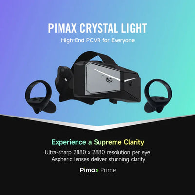 Gafas de Realidad Virtual PIMAX Crystal Light Prime