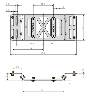 Soporte de Mesa Bases MOZA Reacondicionado