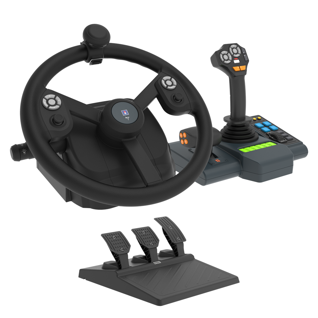 52□HORI FARMING VEHICLE RI0813-1 HORI Farming Simulator – Tractor wheel, pedals and multifunction