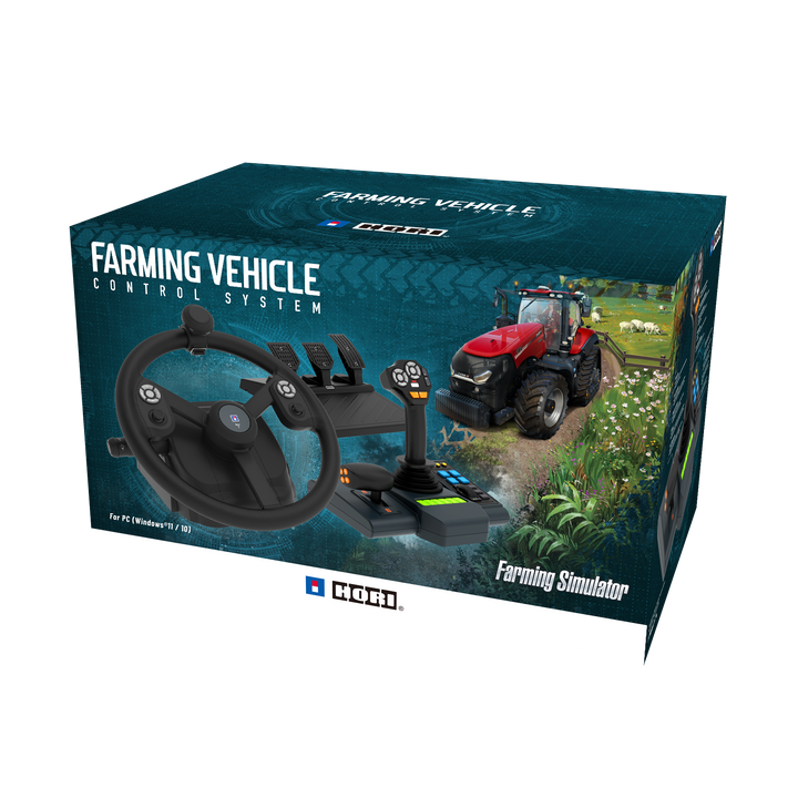 HORI Farming Simulator – Tractor wheel, pedals and multifunction