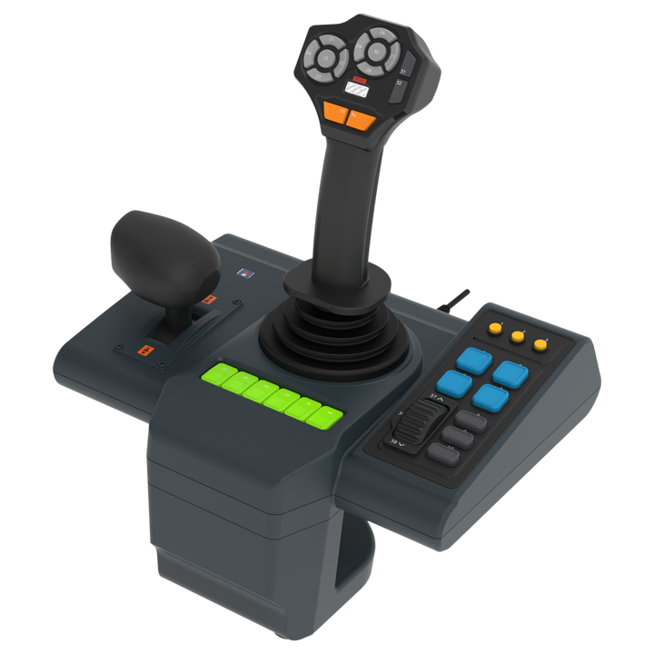 saitek heavy eqpt. wheel & pedal kalibrieren HORI Farming Simulator – Tractor wheel, pedals and multifunction panel