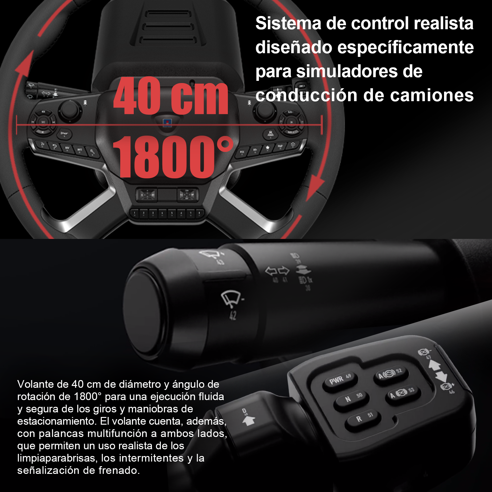 Ruck Control HORI Truck Control System – Conduce como un camionero en tu PC | Simufy