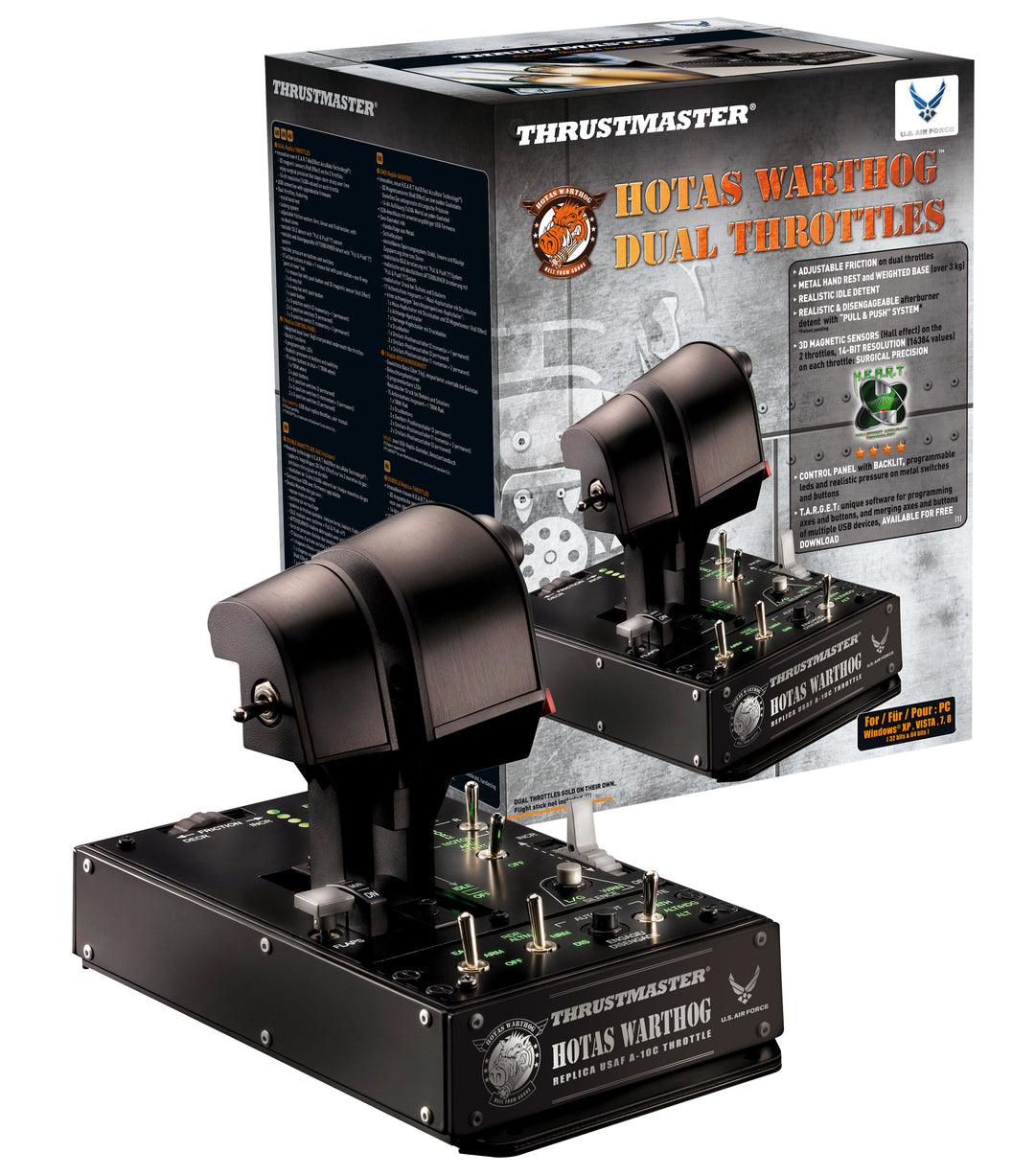HOTAS WARTHOG Dual Throttle Thrustmaster | Simufy