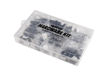 Next Level Racing Elite Hardware Kit com parafusos, porcas em T e ferramentas