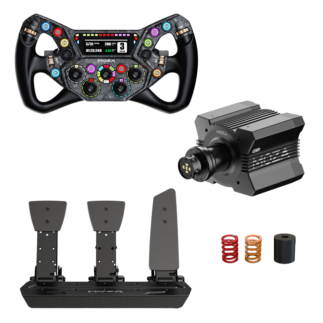 MOZA R12 V2 Bundle | 12 Nm Direct Drive Wheelbase | Simufy