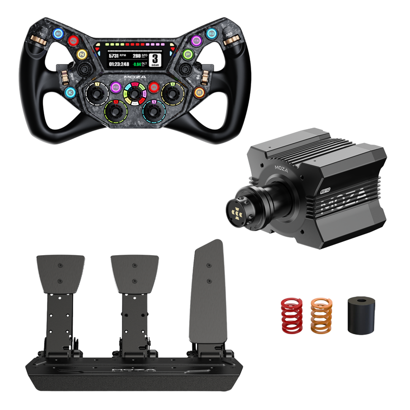 MOZA R12 V2 Bundle | 12 Nm Direct Drive Wheelbase | Simufy