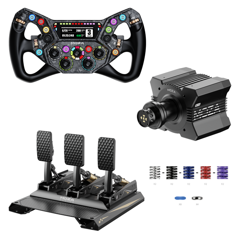 MOZA R9 V3 Bundle | 9 Nm Direct Drive Wheelbase | Simufy