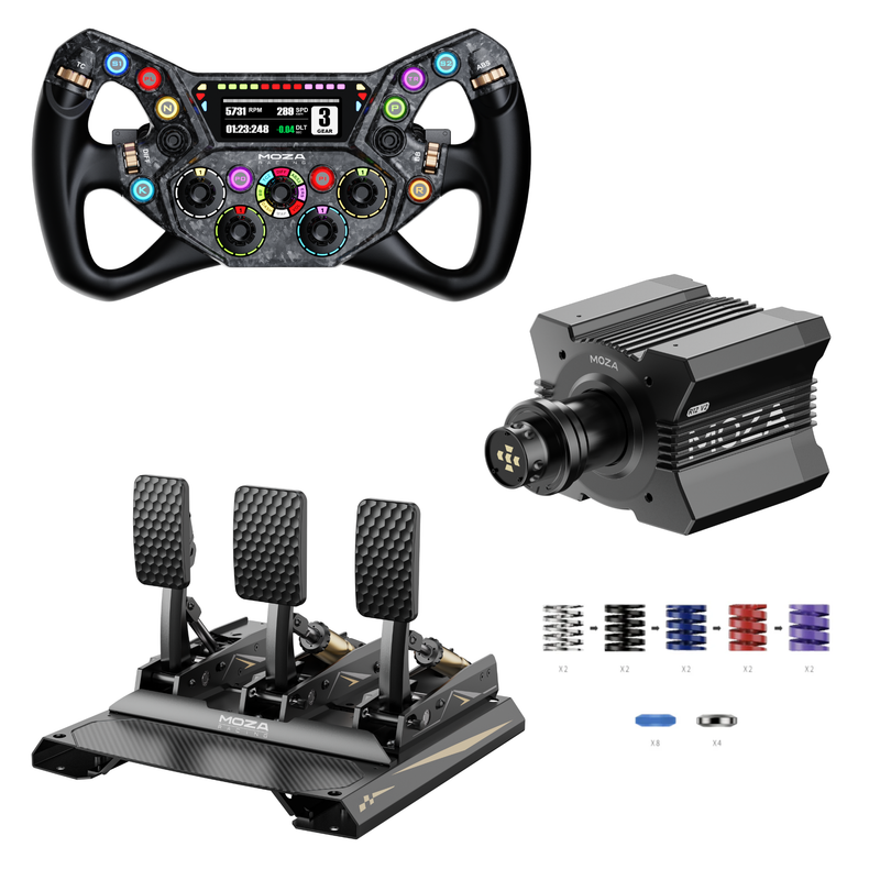 MOZA R12 V2 Bundle | 12 Nm Direct Drive Wheelbase | Simufy