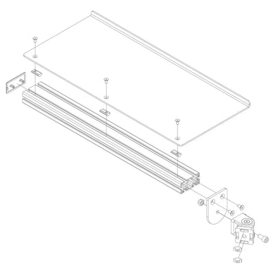 Bandeja de Teclado SIM-LAB