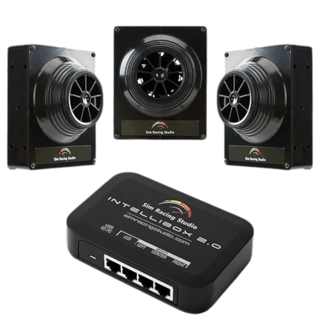 SRS Hurricane PRO con tres ventiladores e IntelliBox 2.0