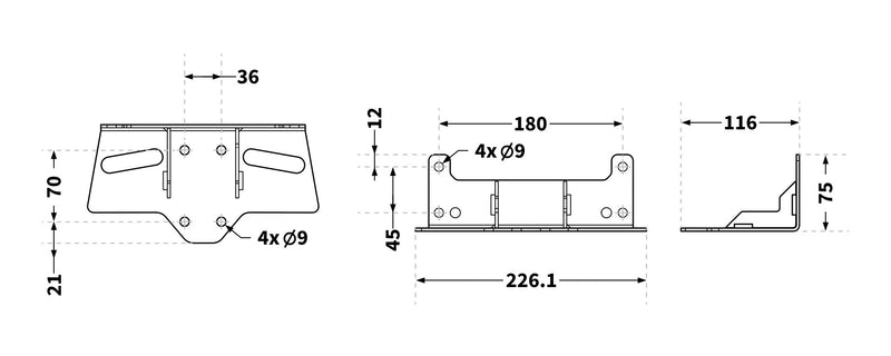 QS-BT1 Installation Kit for QS-S25