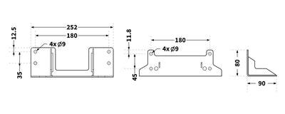 QS-BT1 Installation Kit for QS-V20