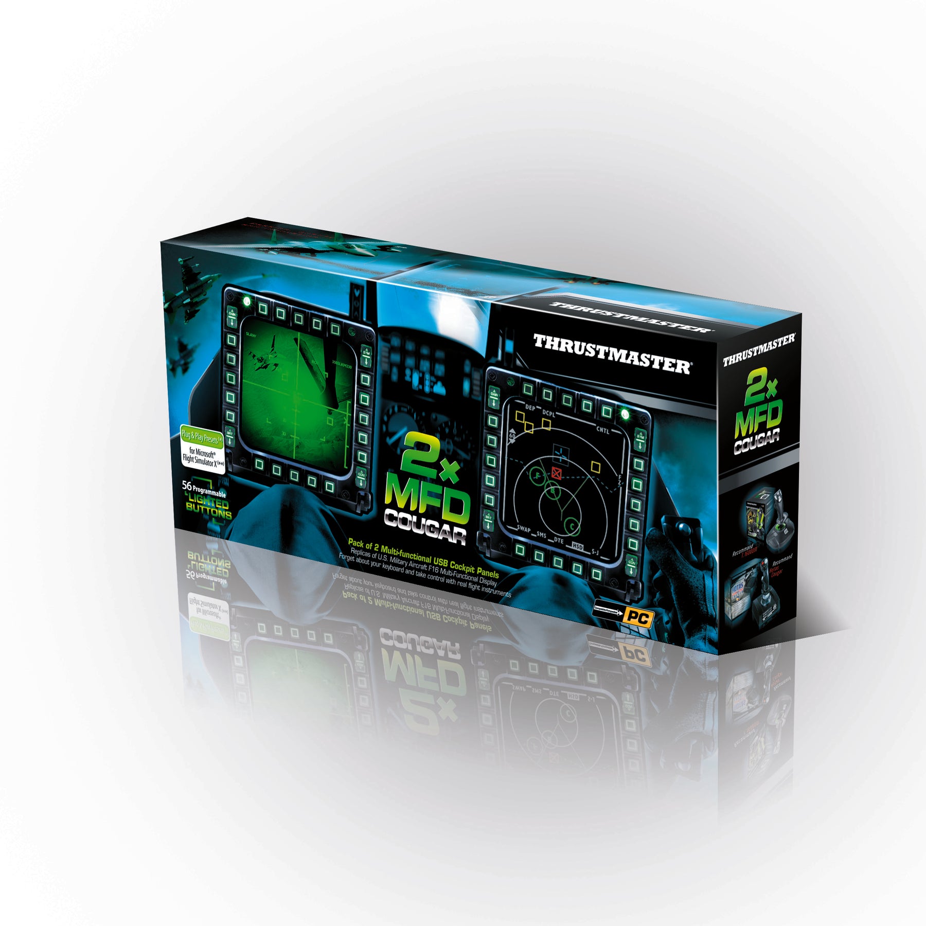 MFD Cougar Thrustmaster | Simufy