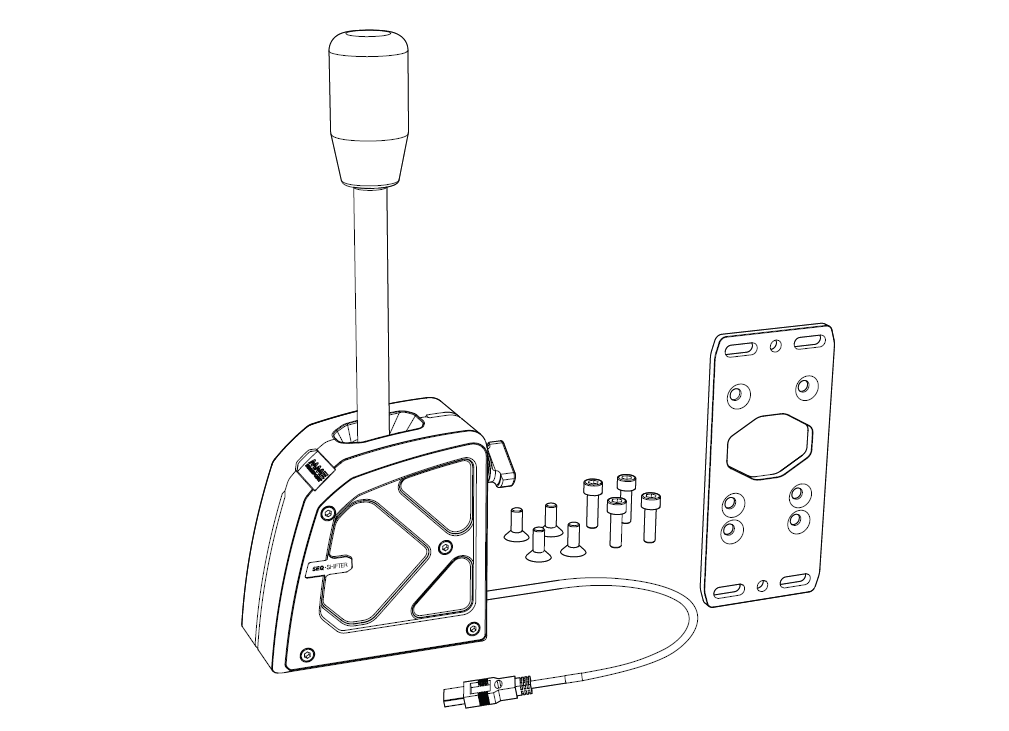 Sequential Shifter X Rocker Sequential Shifter EVO2 MME Motorsport | Simufy