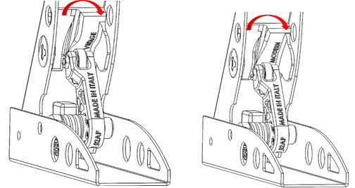 MOD Pedal Acelerador y Embrague para Pedales Fanatec CSL