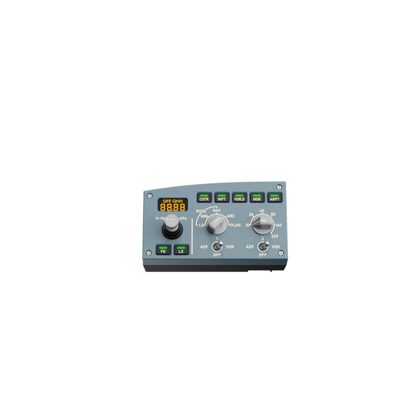 MOZA MA3F EFCM | FCU y EFIS del Airbus A320 | Simufy