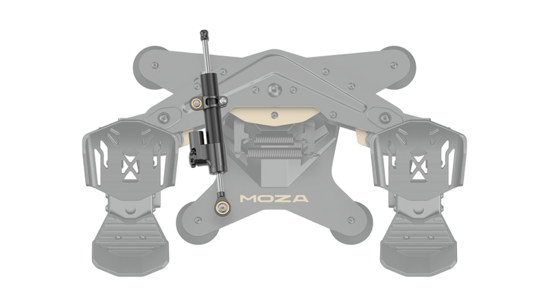 MOZA MRP Rudder Pedals | Metal Flight Pedals for PC/USB | Simufy