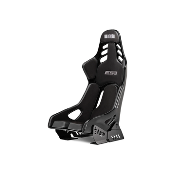 Next Level Racing ES3 Elite Fiberglass, banco baquet de sim racing com concha de fibra de vidro preta de alto brilho