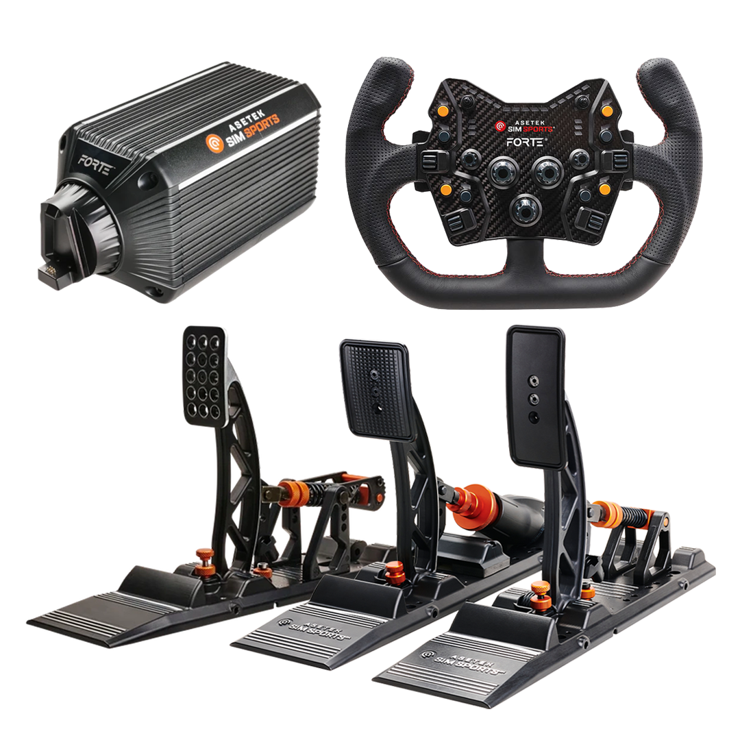 Asetek Forte Pack | 18 Nm Direct Drive Simulator