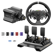 Pack MOZA R12 V2 – Direct Drive 12 Nm, Volante e Pedais