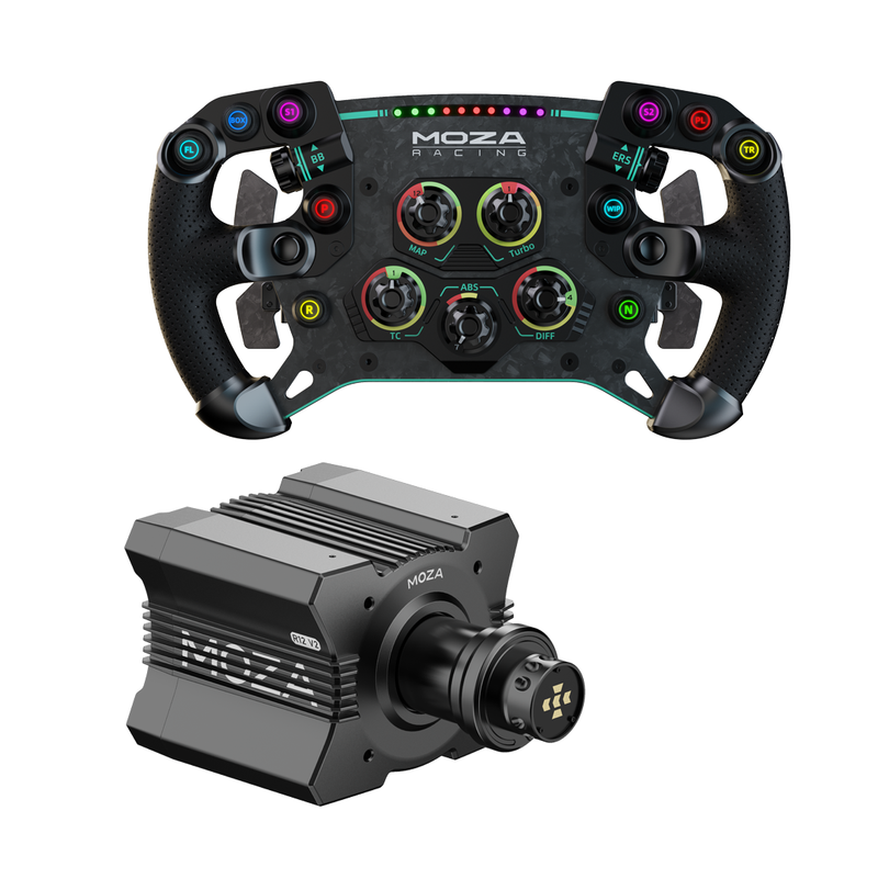 MOZA R12 V2 Bundle | 12 Nm Direct Drive Wheelbase | Simufy