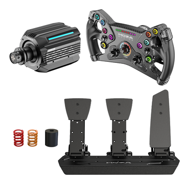 MOZA R21 Ultra bundle with 21 Nm direct drive wheelbase, KS wheel and SR-P pedals with kit