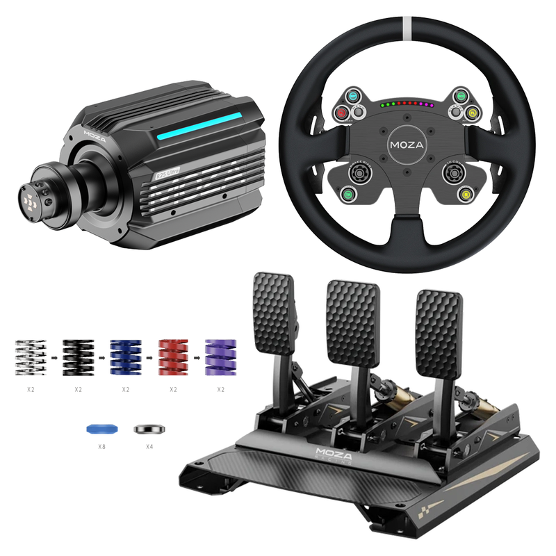 Pacote MOZA R25 Ultra TrueTorque