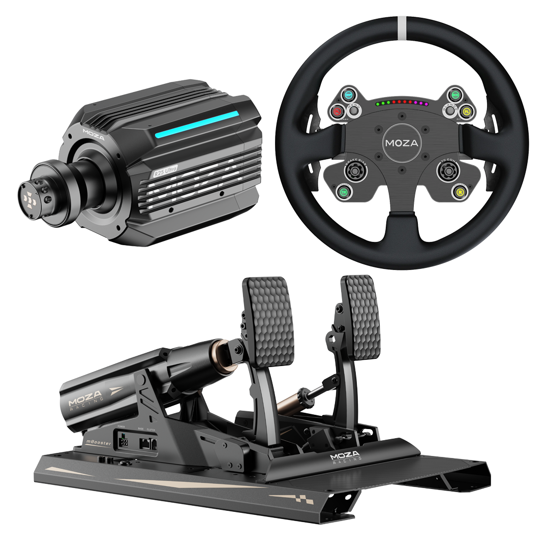 MOZA R25 Ultra TrueTorque Bundle | Simufy