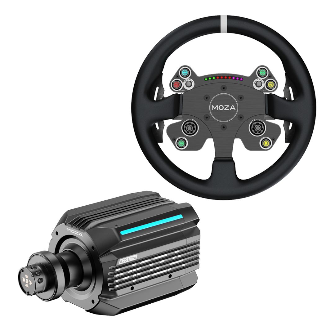 MOZA R25 Ultra TrueTorque Bundle | Simufy