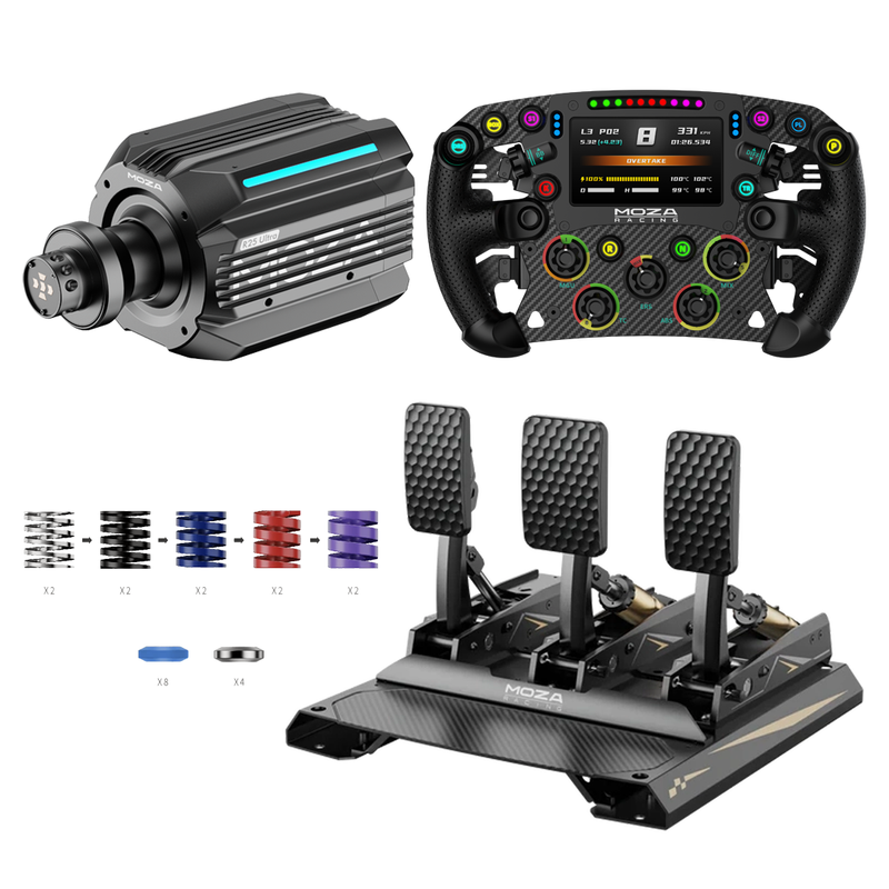 Pacote MOZA R25 Ultra TrueTorque
