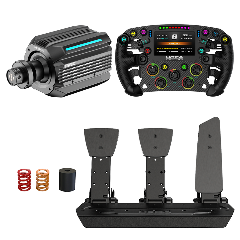 Pacote MOZA R25 Ultra TrueTorque