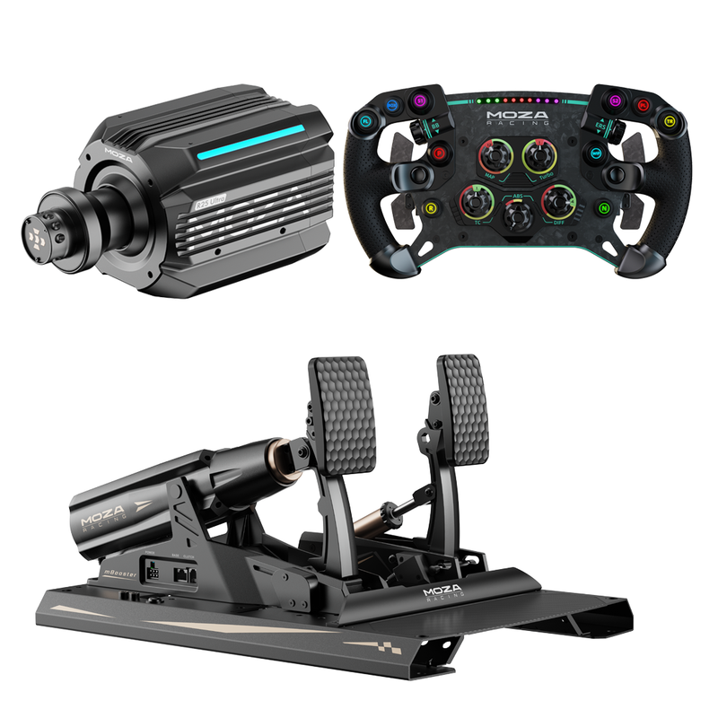 Pacote MOZA R25 Ultra TrueTorque