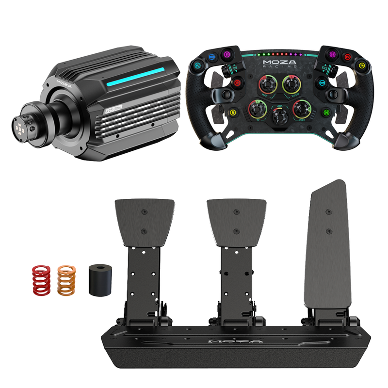 Pacote MOZA R25 Ultra TrueTorque