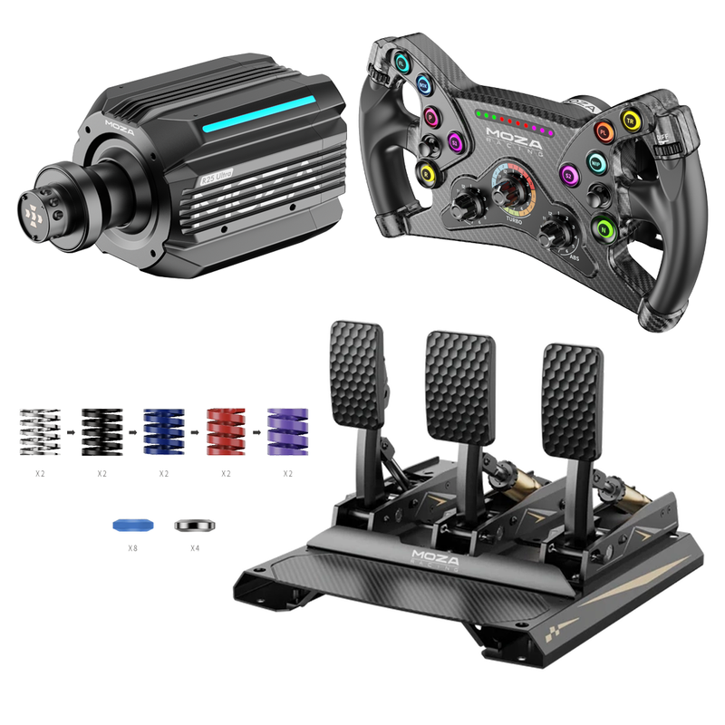 Pacote MOZA R25 Ultra TrueTorque