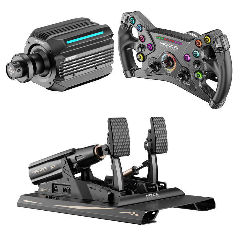 Pacote MOZA R25 Ultra TrueTorque